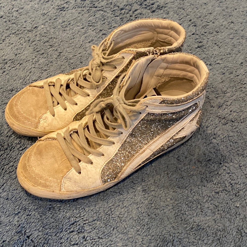 Golden Goose X Intermix Exclusive High Top Sneakers